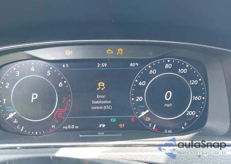 2018 Volkswagen Golf R 2.0T W/Dcc Navigation from USA, damaged, VIN WVWVF7AU6JW167119